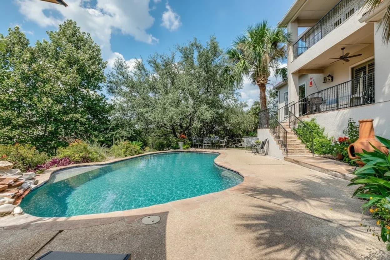 915 Campanile, San Antonio, TX – sold home, pool and patio